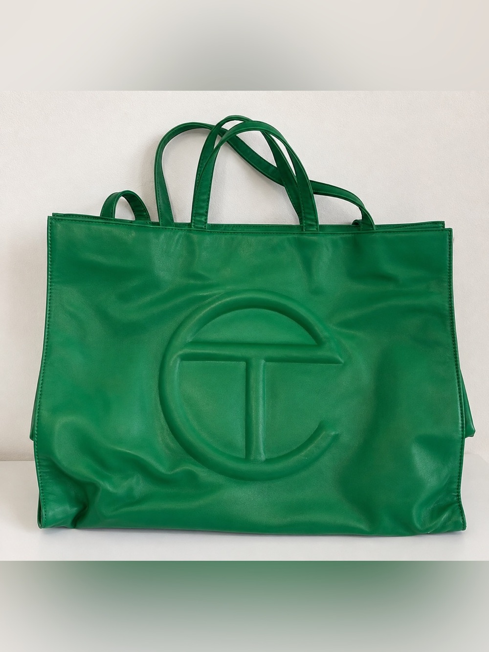 Telfar Green Shopping Bag Tote NWT
